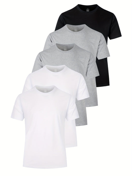5 men's t-shirts | Various colors available
