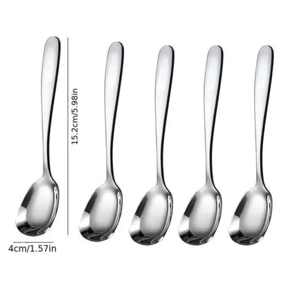 Bulk Spoon Set | Stainless Steel + Square Head