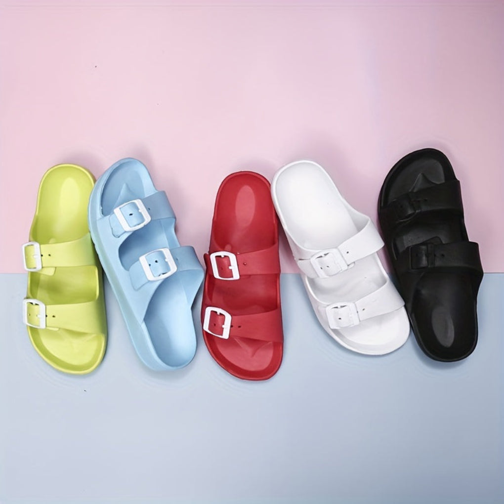 Men's Sandal with Double Buckle