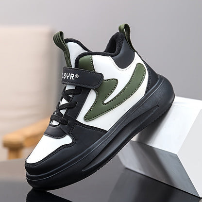 Modern, comfortable low sneakers with fleece lining for boys - Jack