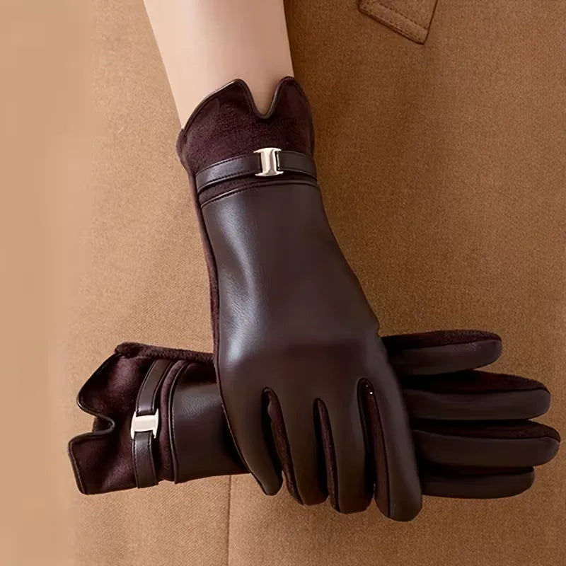 Gants d'hiver avec fonction écran tactile