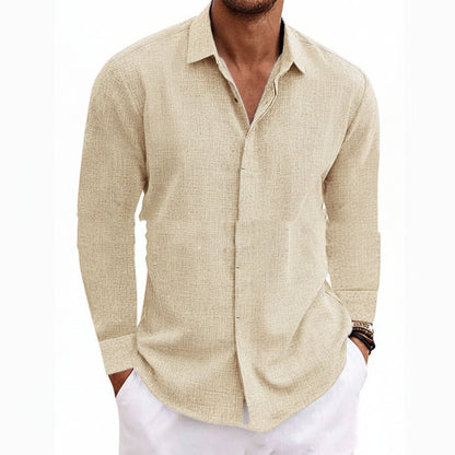 Men's Long Sleeve T-Shirt Plain