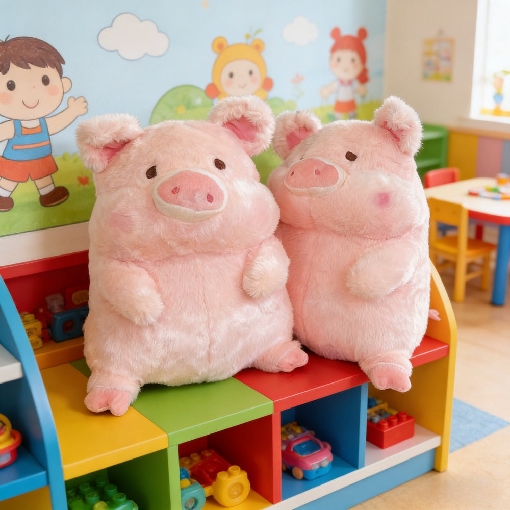 Soft Plush Piglet Cuddle Toy for Babies, Children, and Cuddle Moments