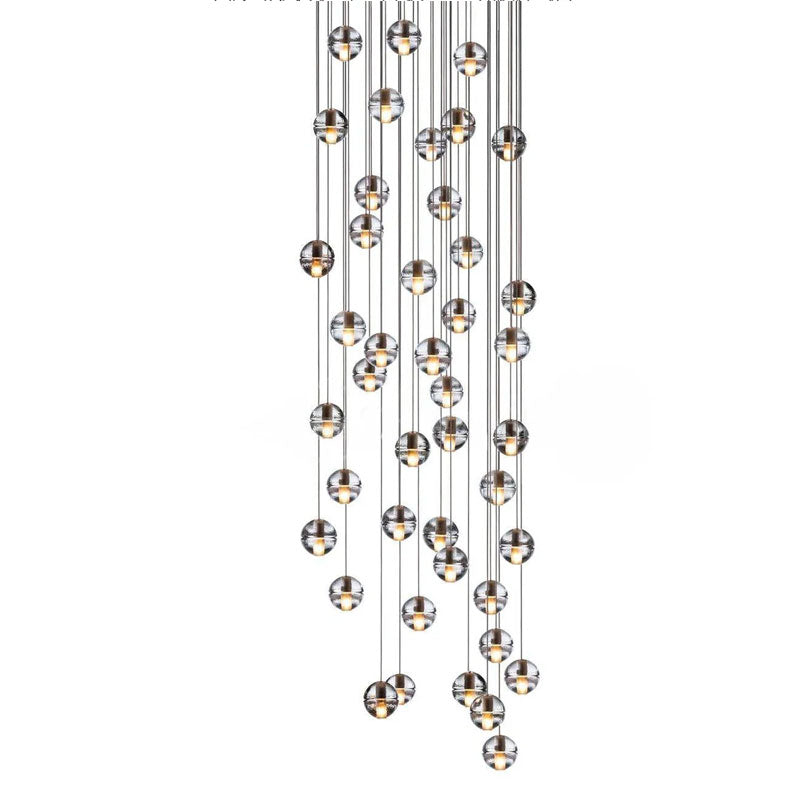 Nordic Crystal Pendant Lamp - Luxury Lighting