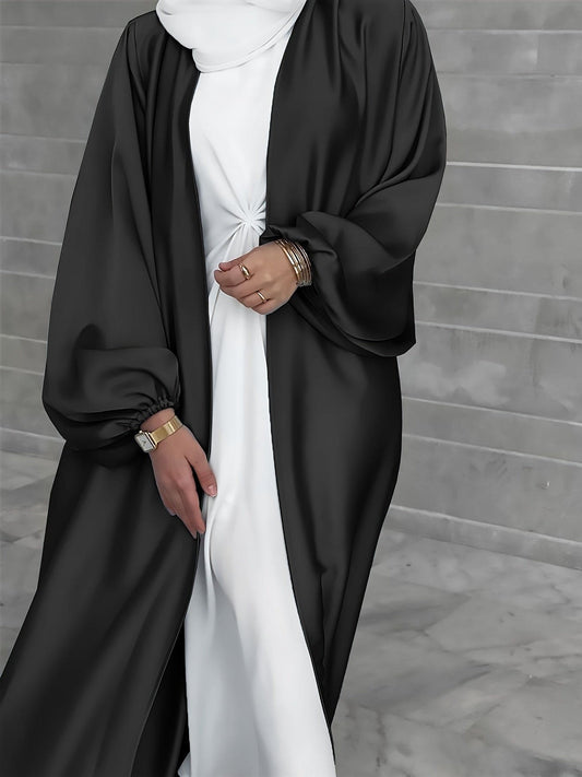 Elegantes Abaya-Kleid mit Gürtel – Eva