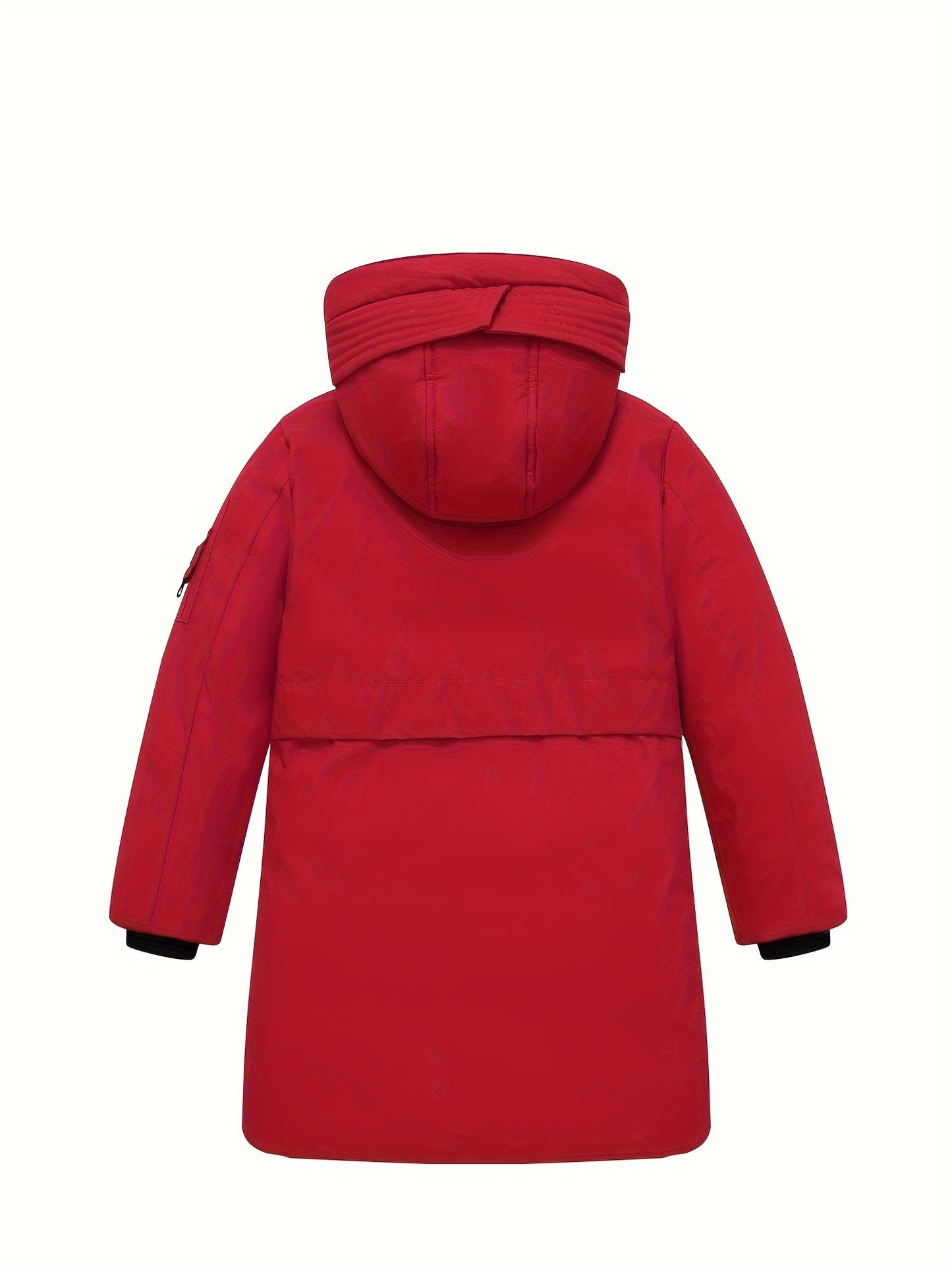 Boys' Winter Jacket with Hood and Zip - Raegan