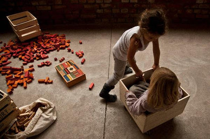 Wooden Block Set for Children – Educational Construction Toy for Creative Play