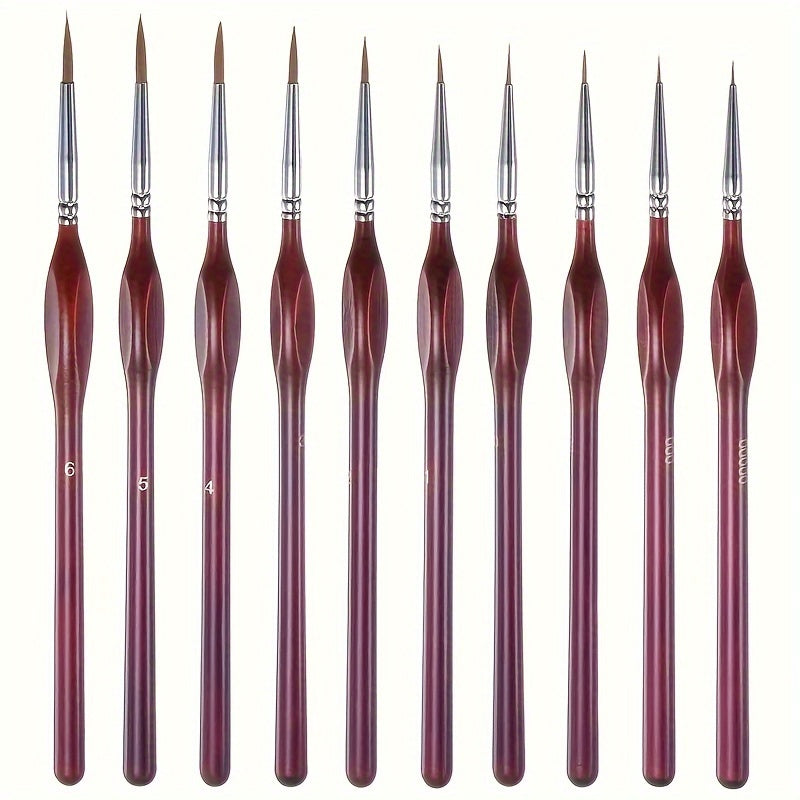 Detailpinsel für präzise Arbeiten – Ideal für genaues Malen und detailreiche Kunstwerke