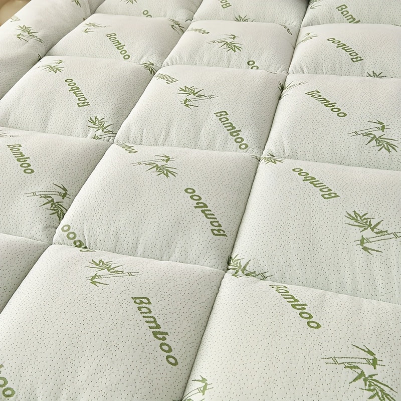 BambooDream King Size Mattress Topper – Refreshing Comfort and Back Support