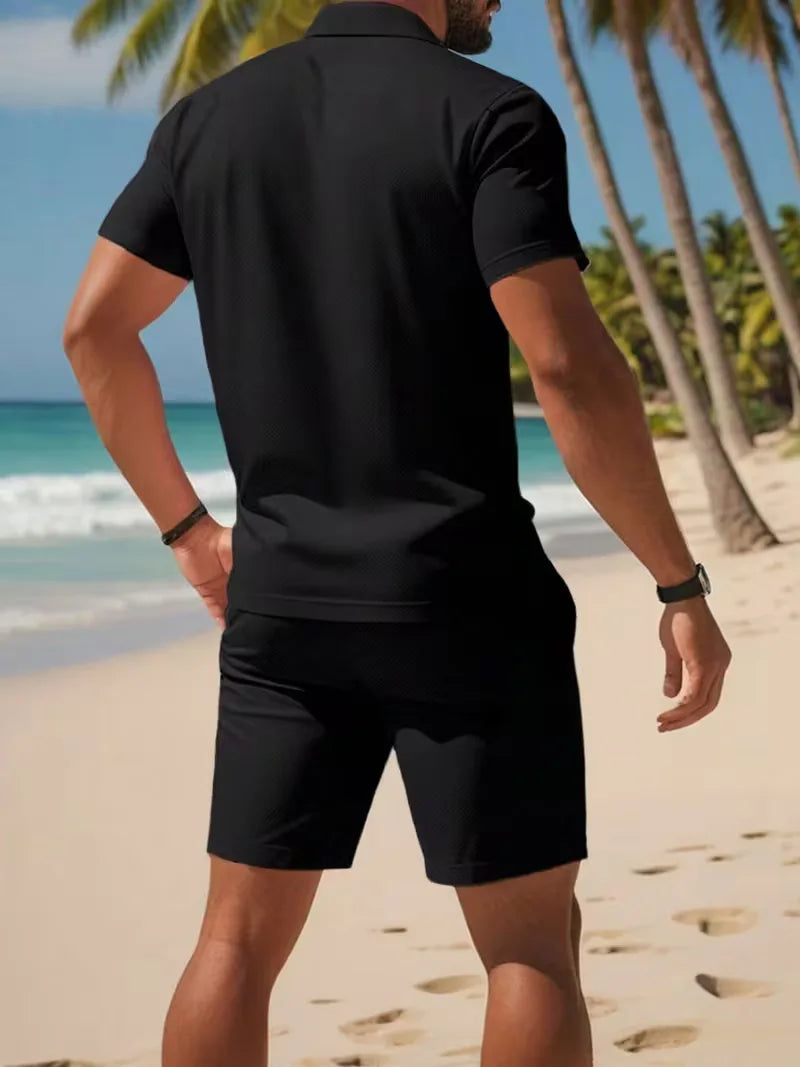 Ensemble d'été avec polo et short