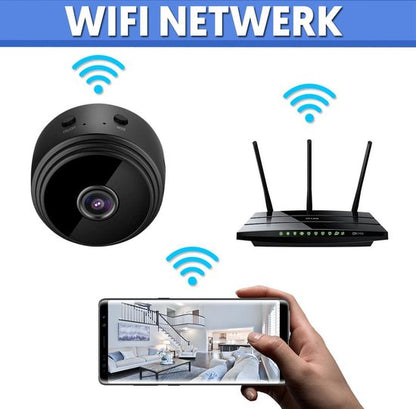 CamSpy - Mini telecamera di sicurezza - HD - 1080P - Wireless