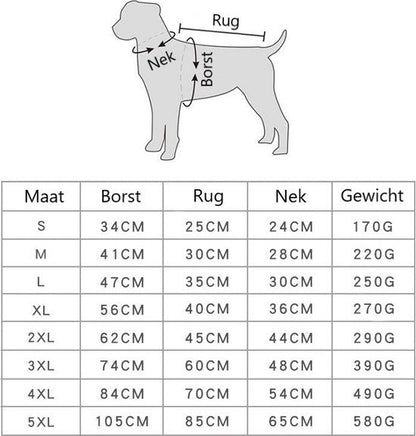 PupJoy - Impermeabile riflettente per cani + cappuccio - Per passeggiate notturne sicure