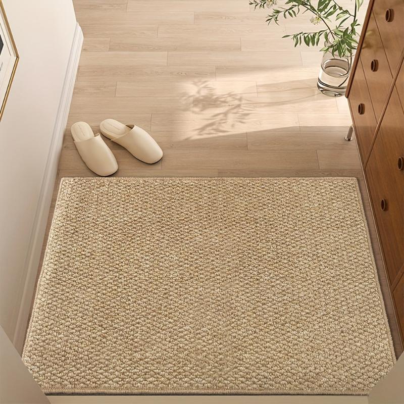 Felpudo tejido suave para puerta – Alfombra de bienvenida elegante y duradera para interiores