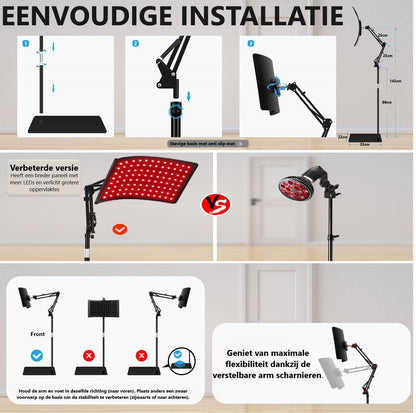 Red Light Therapy Lamp for Full Body