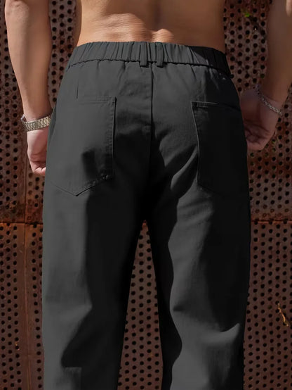 Pantalon avec taille élastique