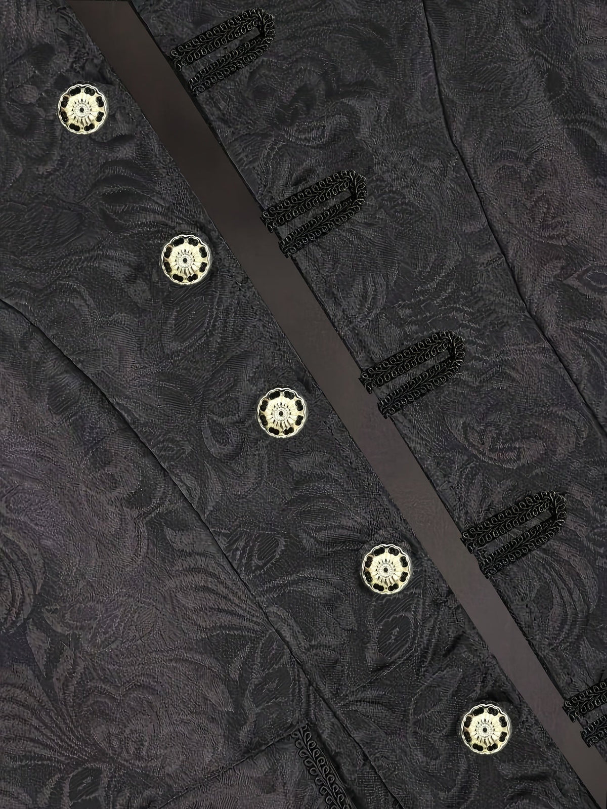 Cappotto jacquard medievale Hendrik - Abito elegante e raffinato per le occasioni festive