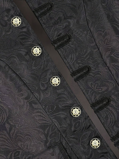 Cappotto jacquard medievale Hendrik - Abito elegante e raffinato per le occasioni festive