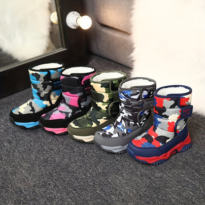 Warm cosy ankle boots for boys & girls - Kyan