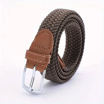 Ceinture large avec texture tressée