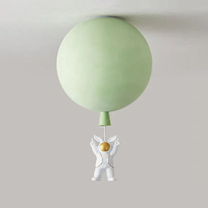 Fateh モダンな月・宇宙飛行士デザインのLEDシーリングライト
