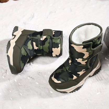 Warm cosy ankle boots for boys & girls - Kyan