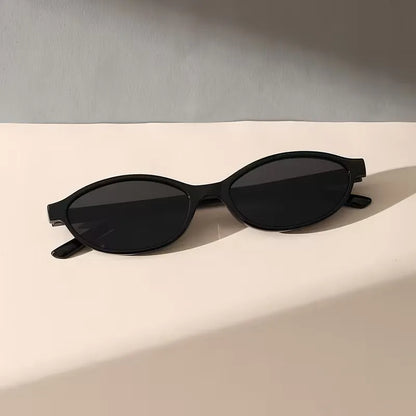 Lunettes de soleil à monture ovale