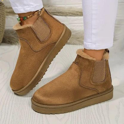 Women's Winter Warm Lined Boots with Anti-Slip