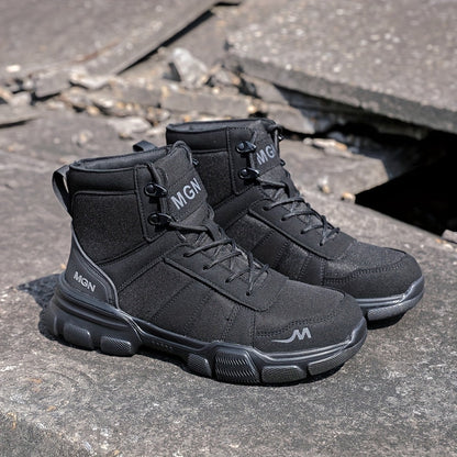 Men's Safety Shoes with Steel Toe – Puncture Resistant and Slip Resistant