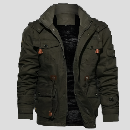 Robust Men's Jacket, Windproof and Warm