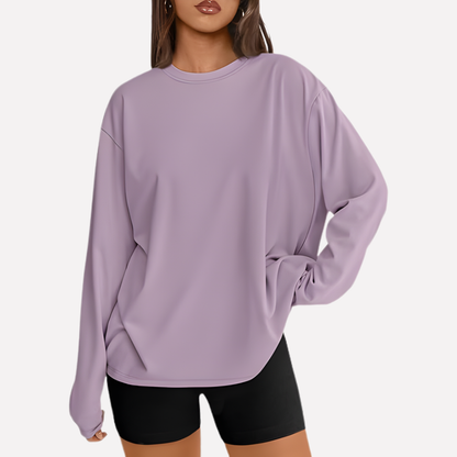 Women's Oversized Long Sleeve Shirt