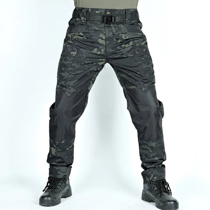 Reflective Work Trousers with Knee Protection