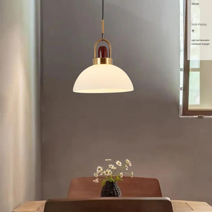 Luxe Pendant Light with Brushed Gold Finish