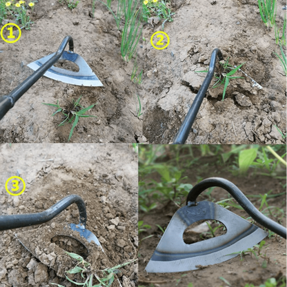 Fully Steel Hollow Hoe for Gardening