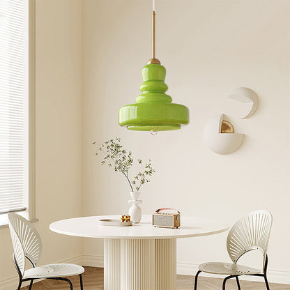 Farebné závesné svietidlo Calabas Bauhaus