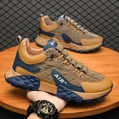 Stridemax – Stylish Platform Sneakers for Men