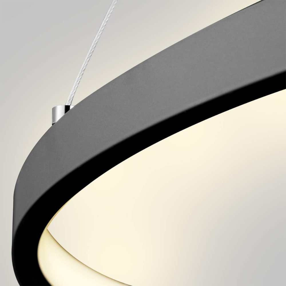 Elegant Circular Pendant Light with Dimmable LED