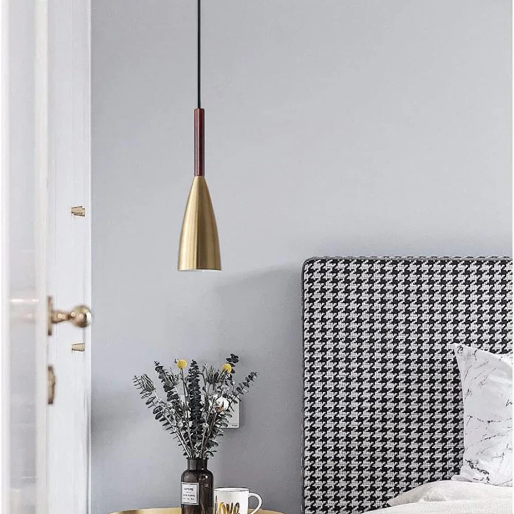 Scandinavian Minimalist Iron Pendant Light