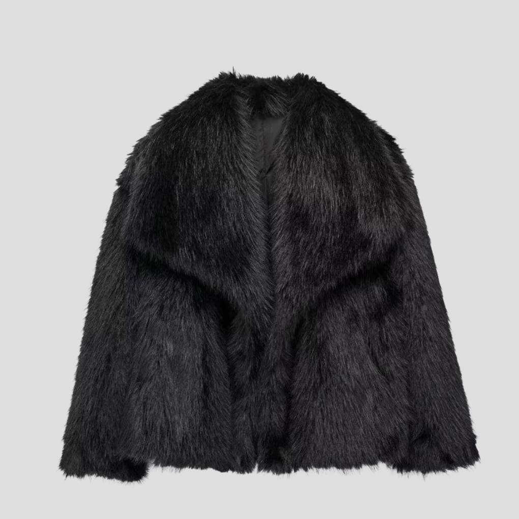 Ladies Faux Fur Coat