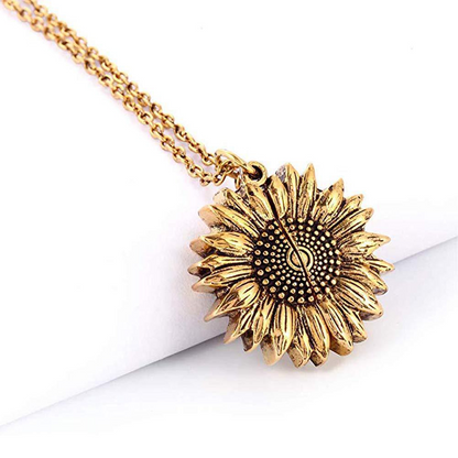 Sunflower Necklace - Elegant and Stylish
