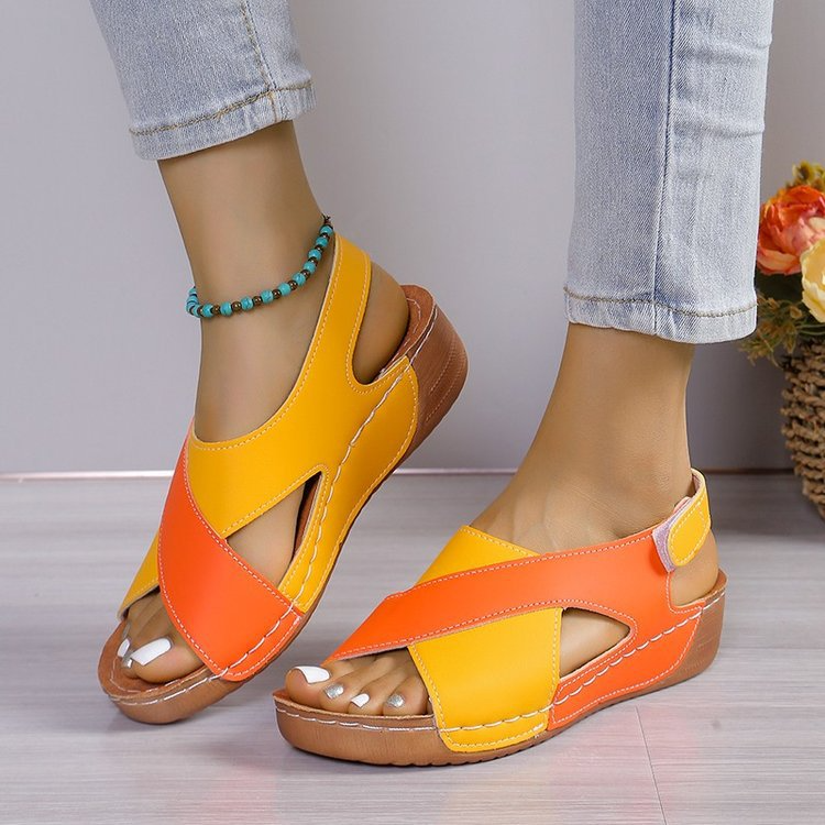 Add a touch of colour and comfort to your summer look.