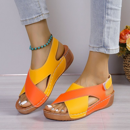 Add a touch of colour and comfort to your summer look.