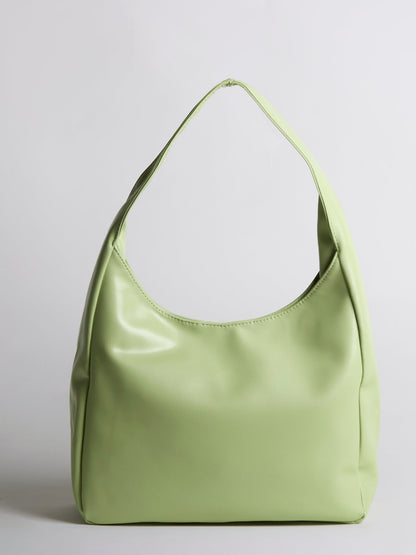 Minimalist Vegan Empty Hobo Shoulder Bag