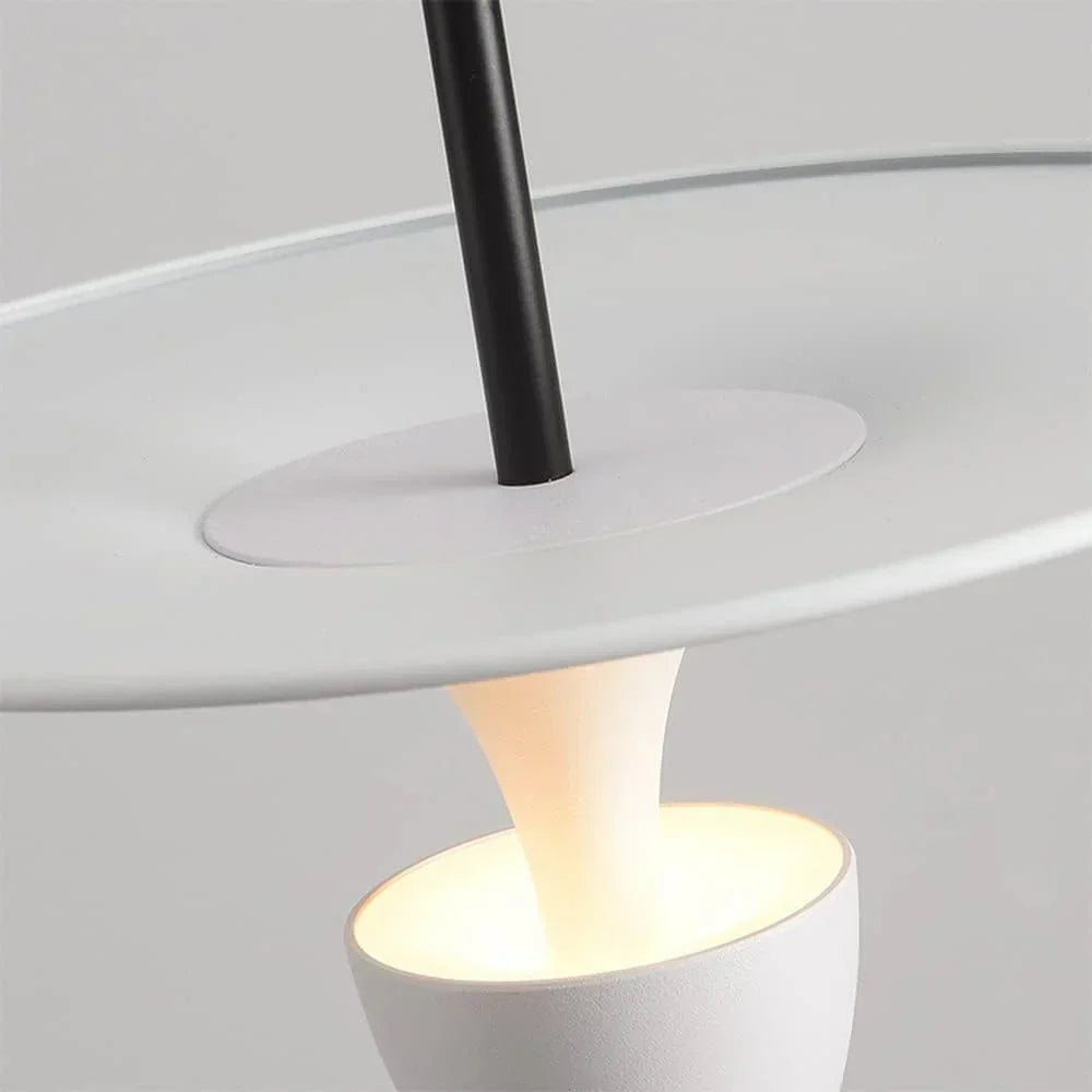 Scandinavian Pendant Lamp with LED and Adjustable Height