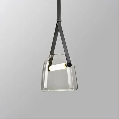 Elegante Pendelleuchte Radiance aus Glas und Metall