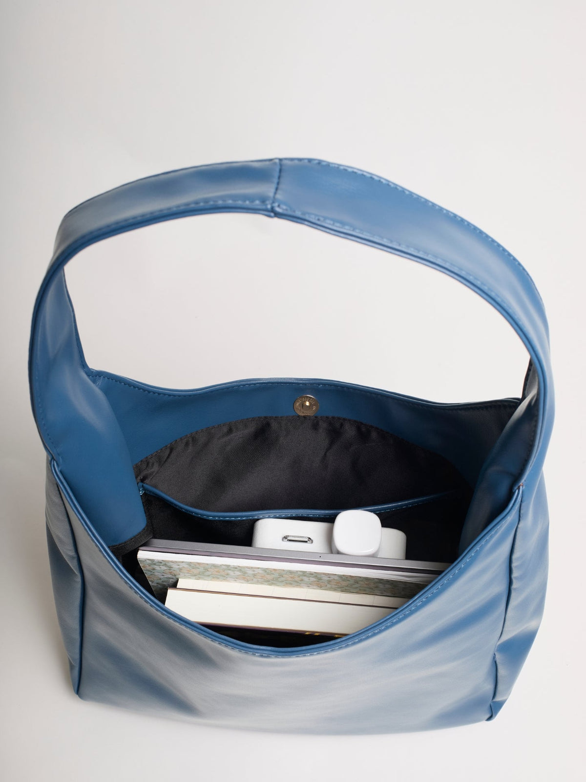 Minimalist Vegan Empty Hobo Shoulder Bag