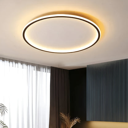 Lámpara de techo moderna y ultrafina - Iluminación LED con estilo