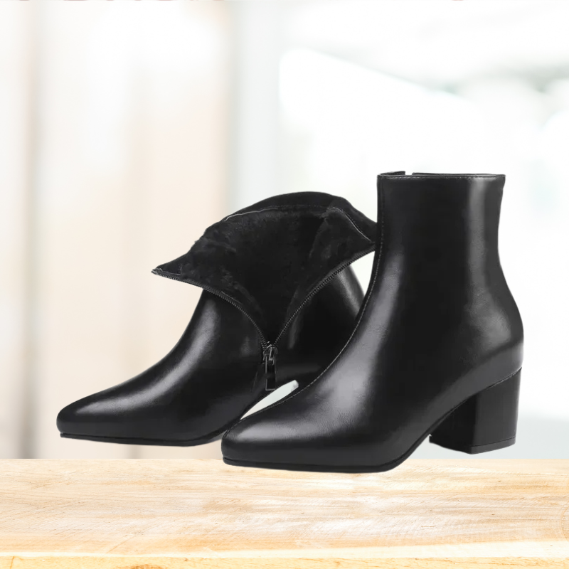 Ash - Stylish silver ankle boots for women