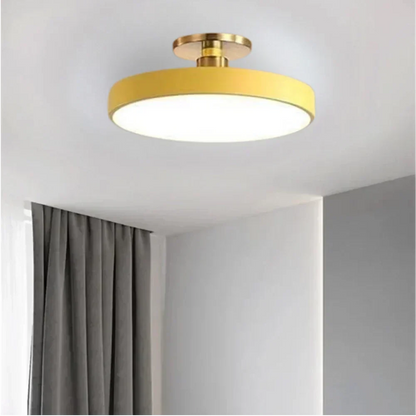 Elegante vibrierende Deckenleuchte mit Farboptionen