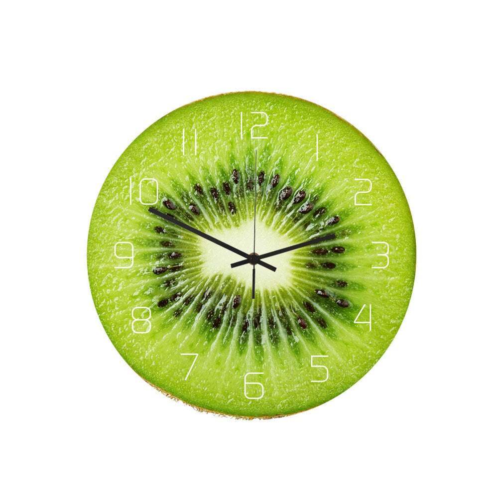 Orologio da parete Fruit Fiesta - Decorazione allegra per il tuo spazio