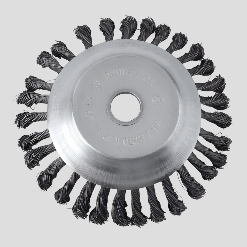 Carbon Steel Weed Brush and Trimmer - Brush Only